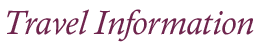 Travel Information